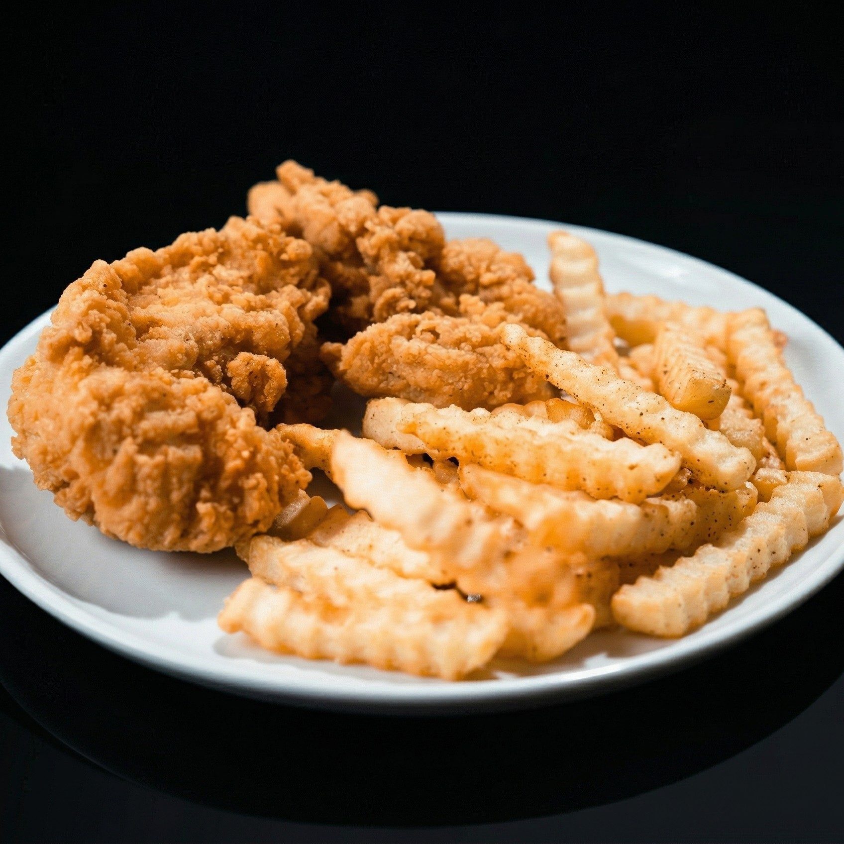 Chicken Strips & Fries.