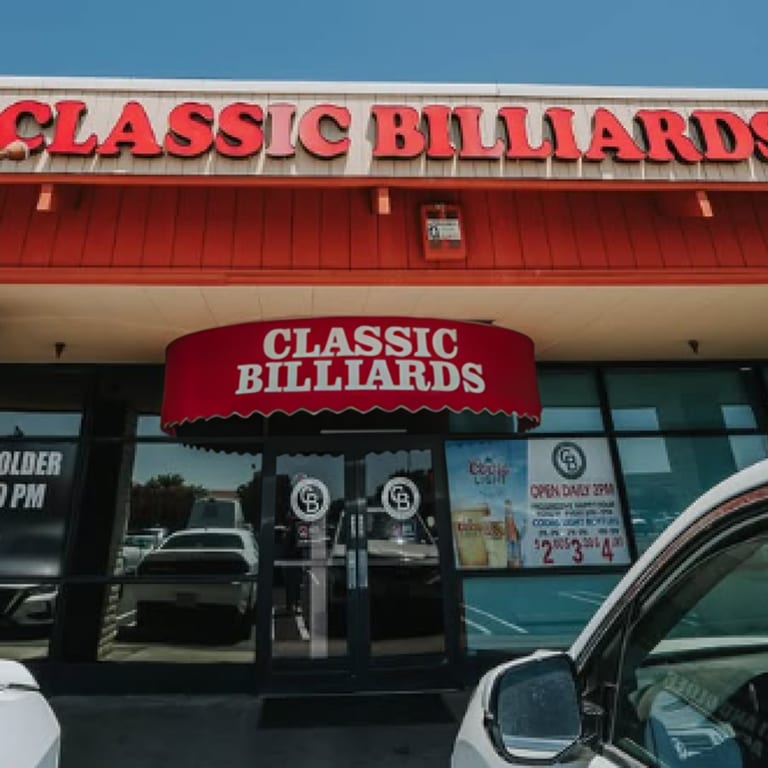 Welcome to Classic Billiards Pizza