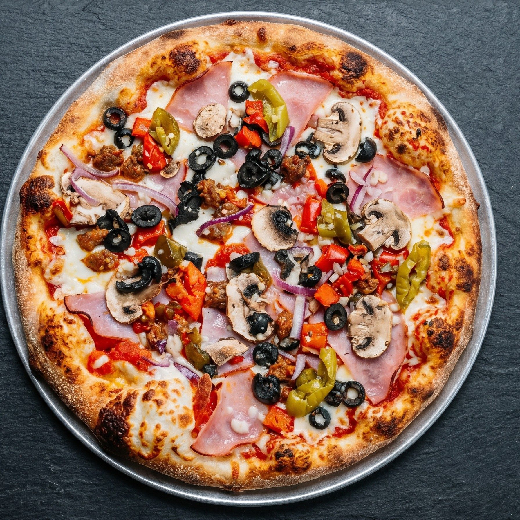 Classic Combo Pizza.